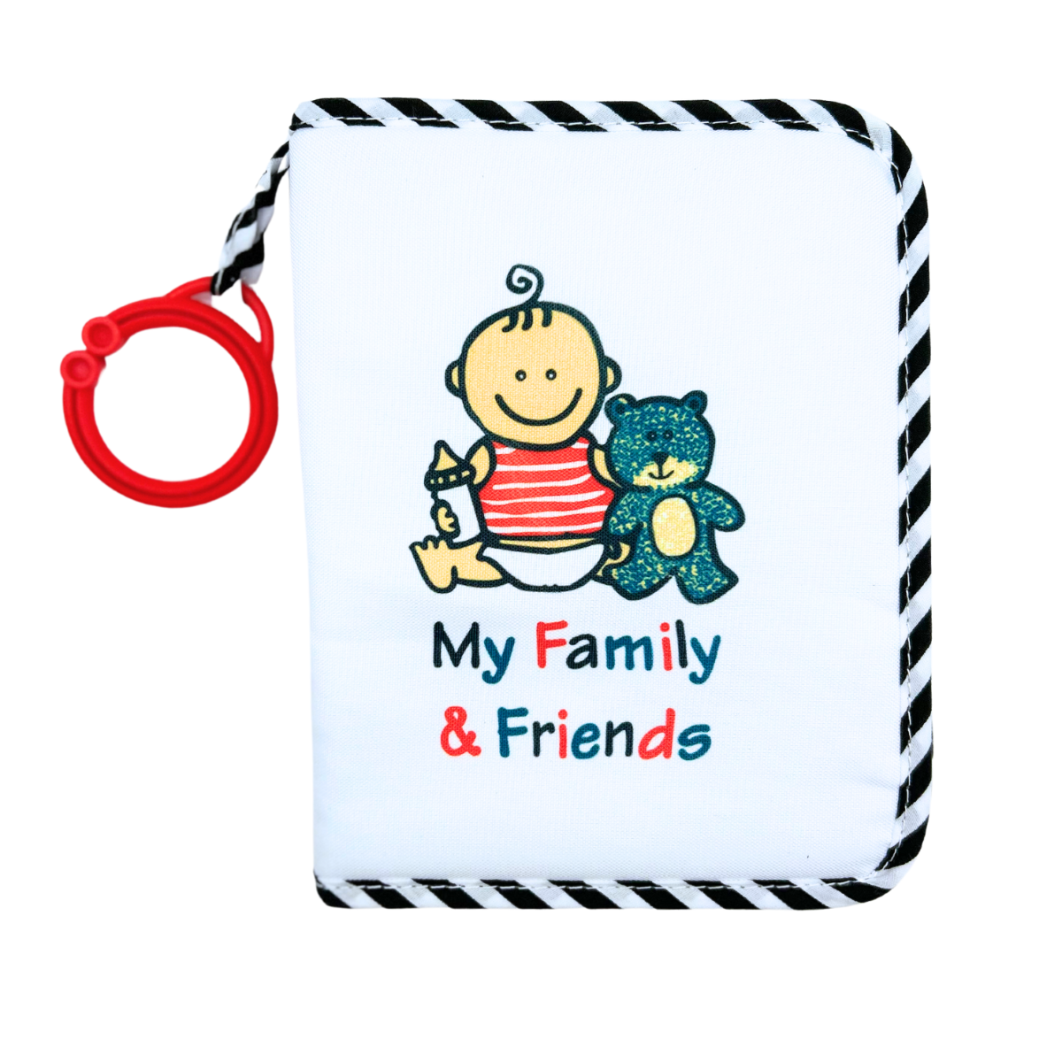 Baby's First Photo Album - Baby & Teddy Bear - BIG FRENCHIES