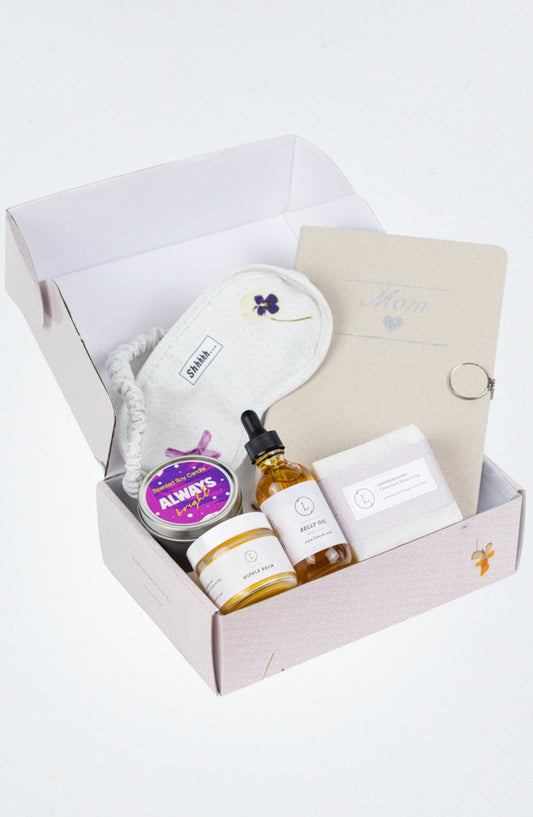 Pampering Mother’s Day Gift Box – Handmade Natural Skincare & Spa Kit
