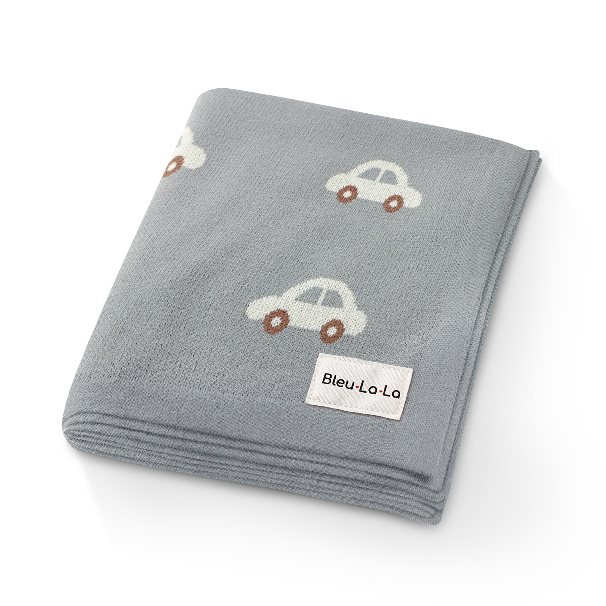 Whimsy Collection - Luxury 100% Cotton Knit Swaddle Baby Blanket