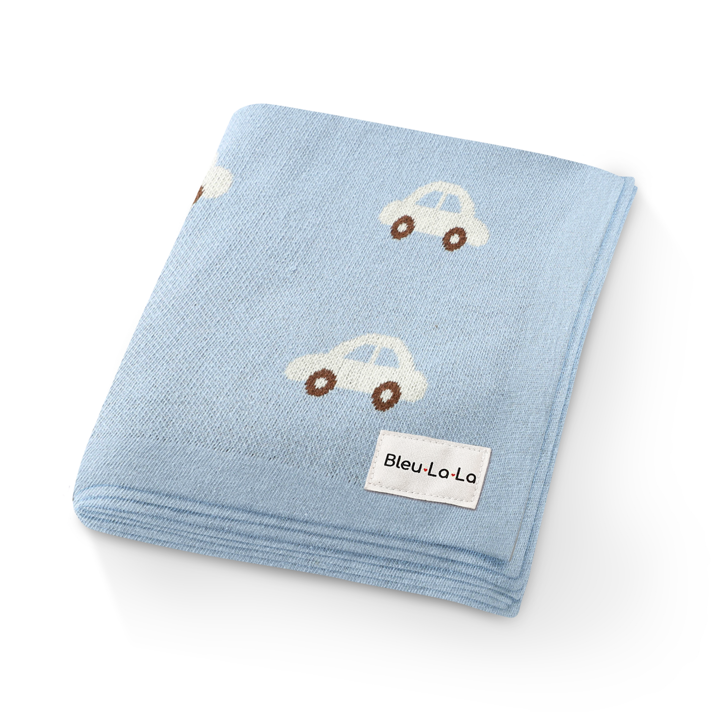 Whimsy Collection - Luxury 100% Cotton Knit Swaddle Baby Blanket
