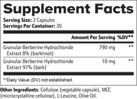 Nexus Berberine HCL Supplement | 60 Count
