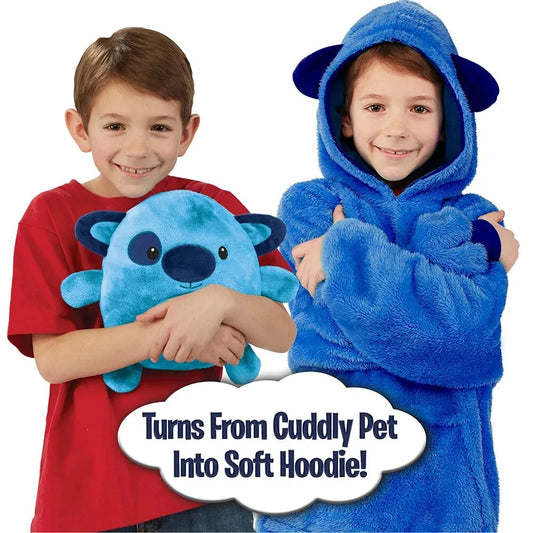 Children's Wearable Blanket Hoodie - BIG FRENCHIES