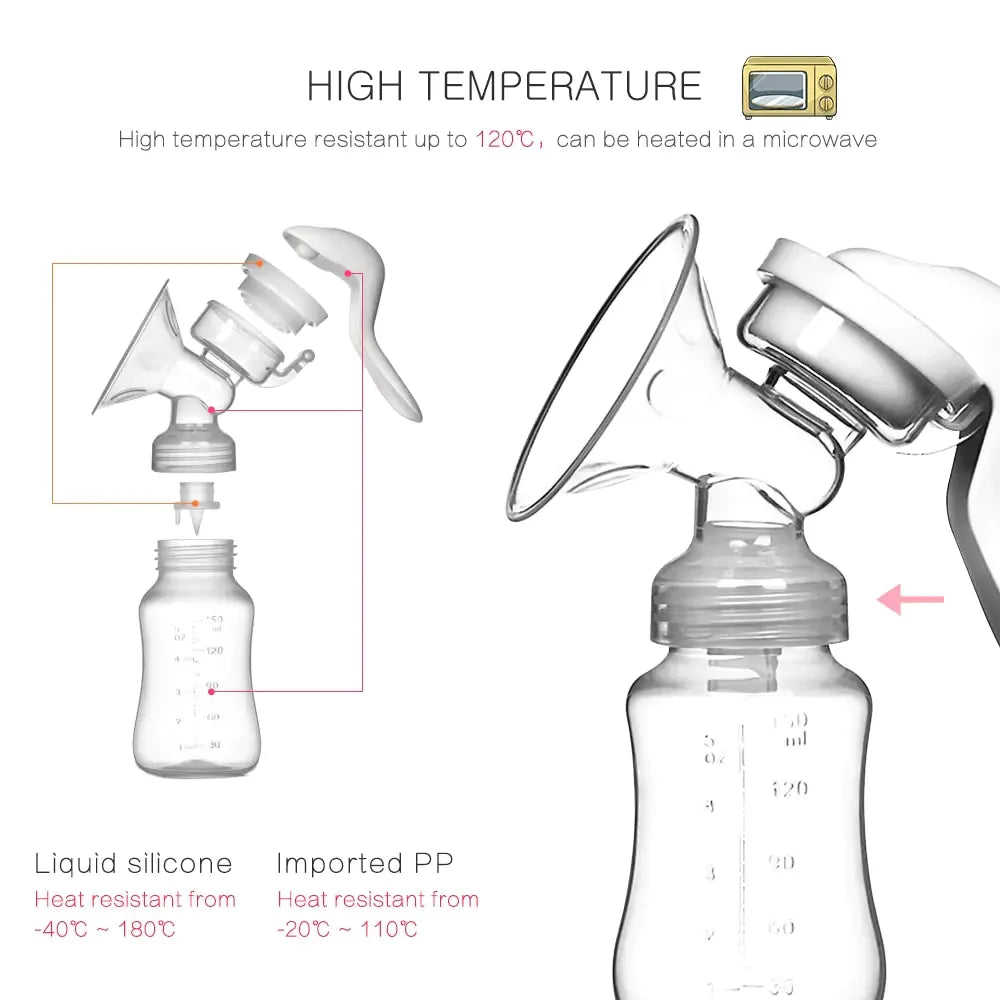 Breast Pump Manual Suction - BIG FRENCHIES
