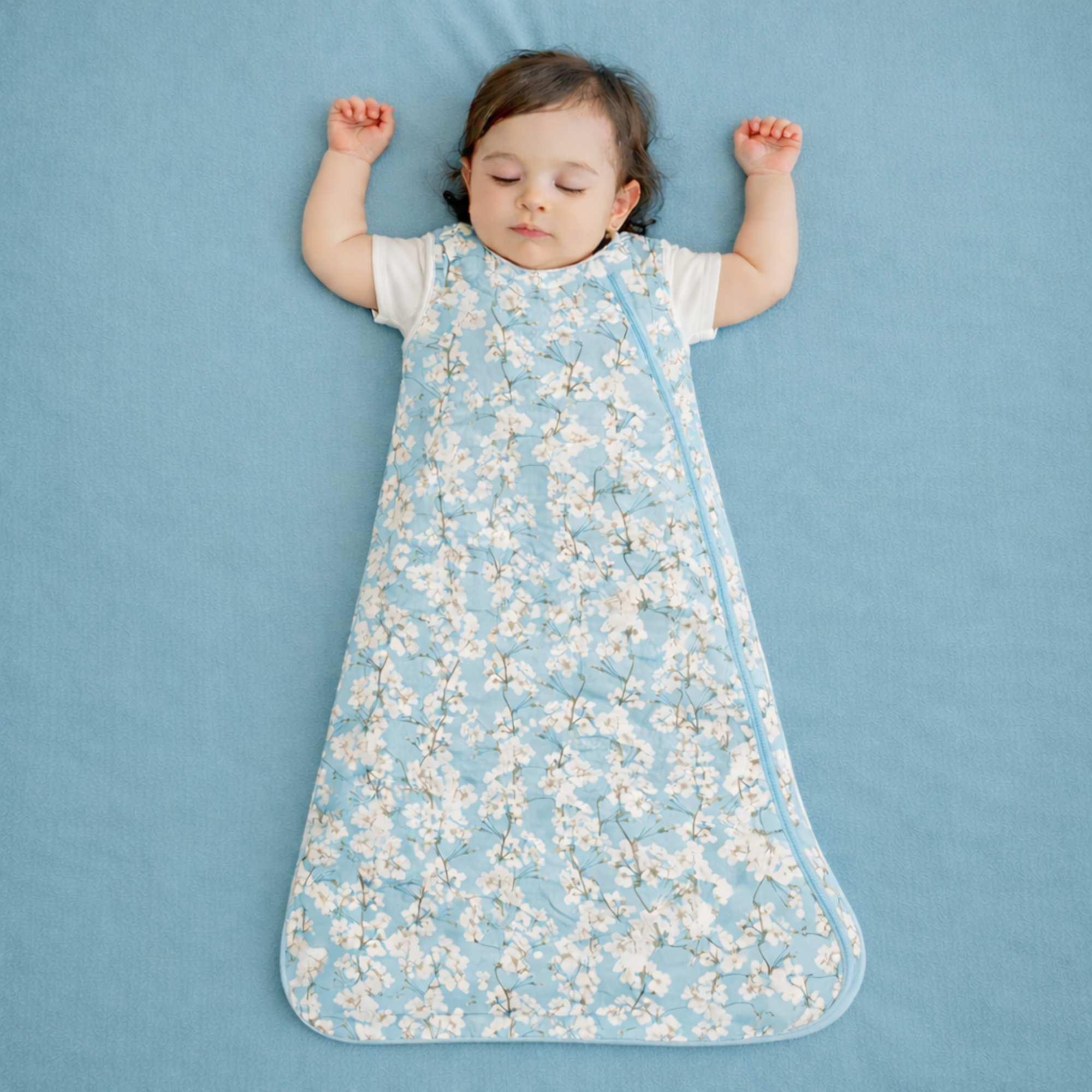 One & Done Sleep Sack - Cherry Blossoms - BIG FRENCHIES