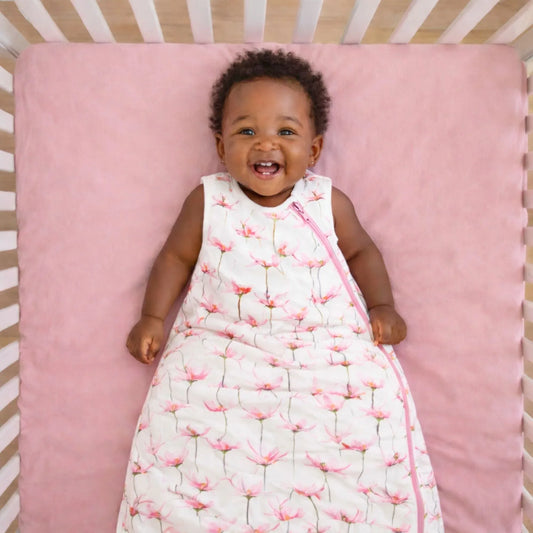 One & Done Sleep Sack - Pink Petals - BIG FRENCHIES