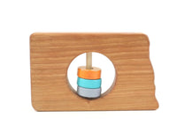 North Dakota State Wooden Baby Rattle™ - BIG FRENCHIES