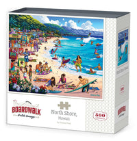 North Shore, Hawaii 500 Piece Jigsaw Puzzle by Boardwalk Puzzle Company - BIG FRENCHIES