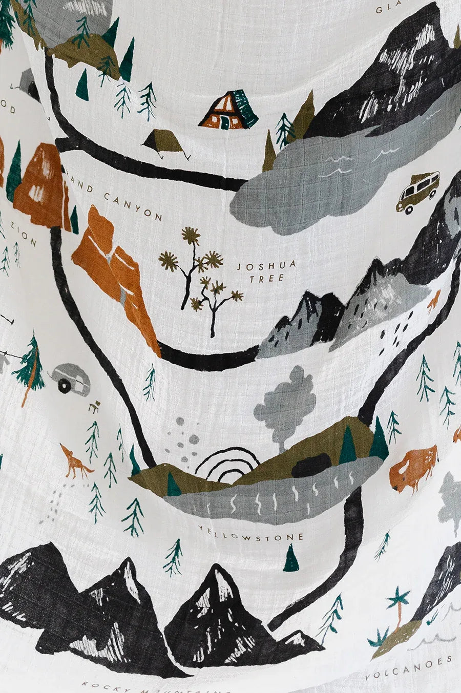 National Parks Swaddle - BIG FRENCHIES