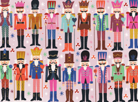 Nutcracker Collection 1000 Piece Jigsaw Puzzle by Puzzlefolk