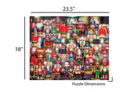 Nutcracker Collection 1000 Piece Jigsaw Puzzle by Springbok Puzzles - Iconic Holiday Puzzle - BIG FRENCHIES