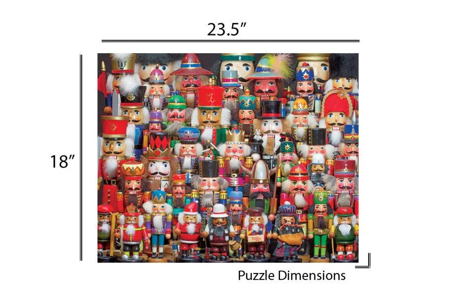 Nutcracker Collection 1000 Piece Jigsaw Puzzle by Springbok Puzzles - Iconic Holiday Puzzle - BIG FRENCHIES