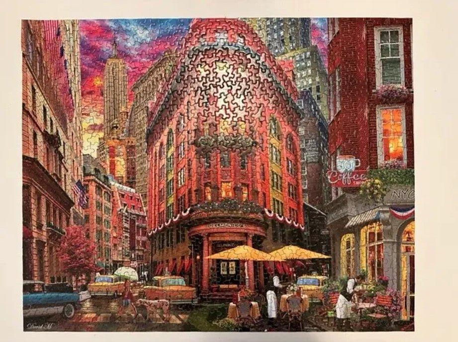 Nyc Street 1000 Piece Jigsaw Puzzle by Springbok Puzzles - BIG FRENCHIES