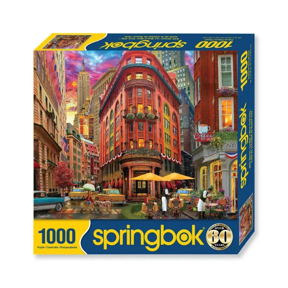 Nyc Street 1000 Piece Jigsaw Puzzle by Springbok Puzzles - BIG FRENCHIES