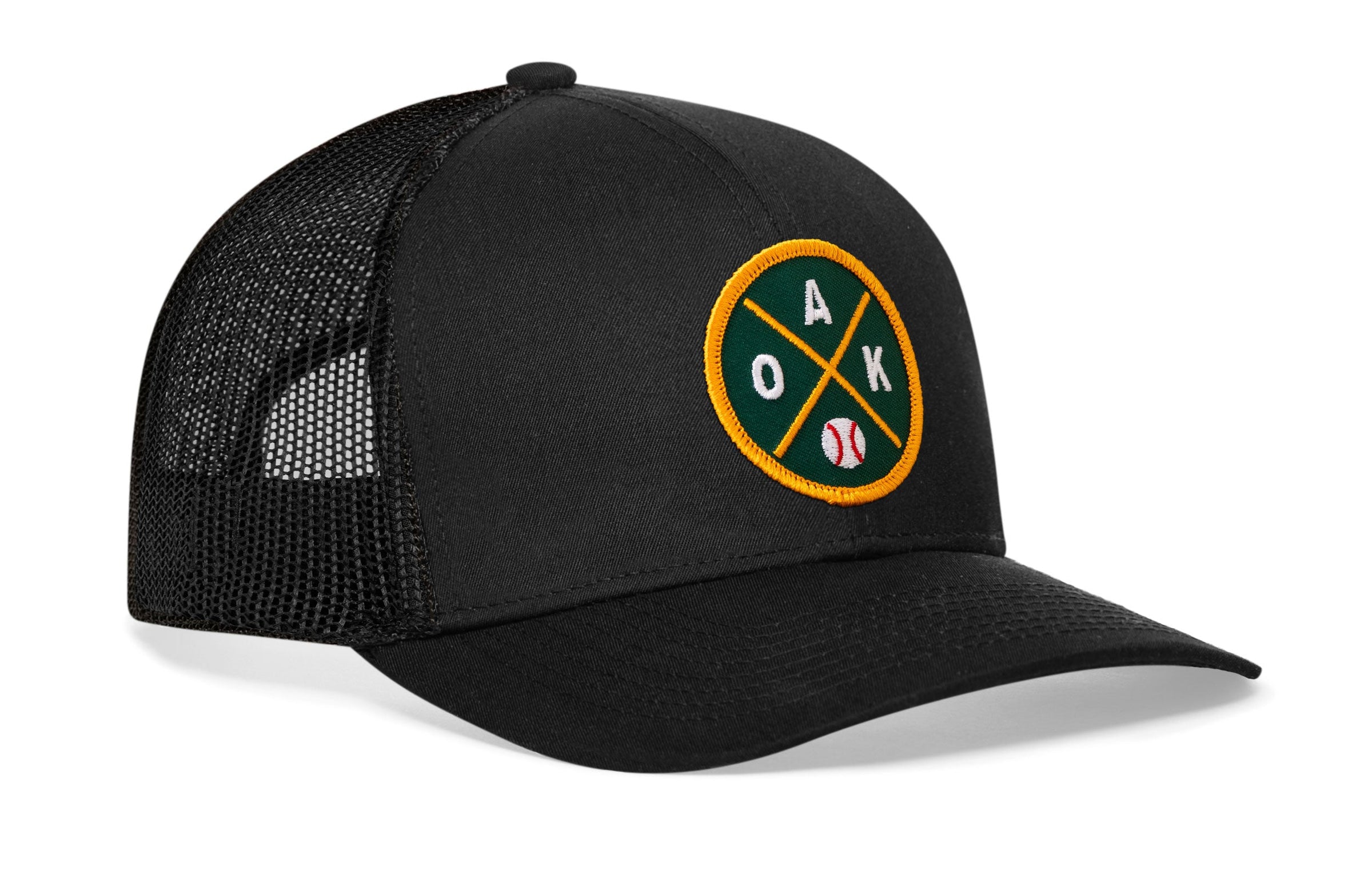 Oakland Baseball Trucker Hat  |  OAK X Snapback