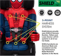 Minnie Mouse 2-in-1 Harness to Booster Car Seat