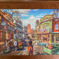 Old Western Town 500 Piece Jigsaw Puzzle by Springbok Puzzles - BIG FRENCHIES