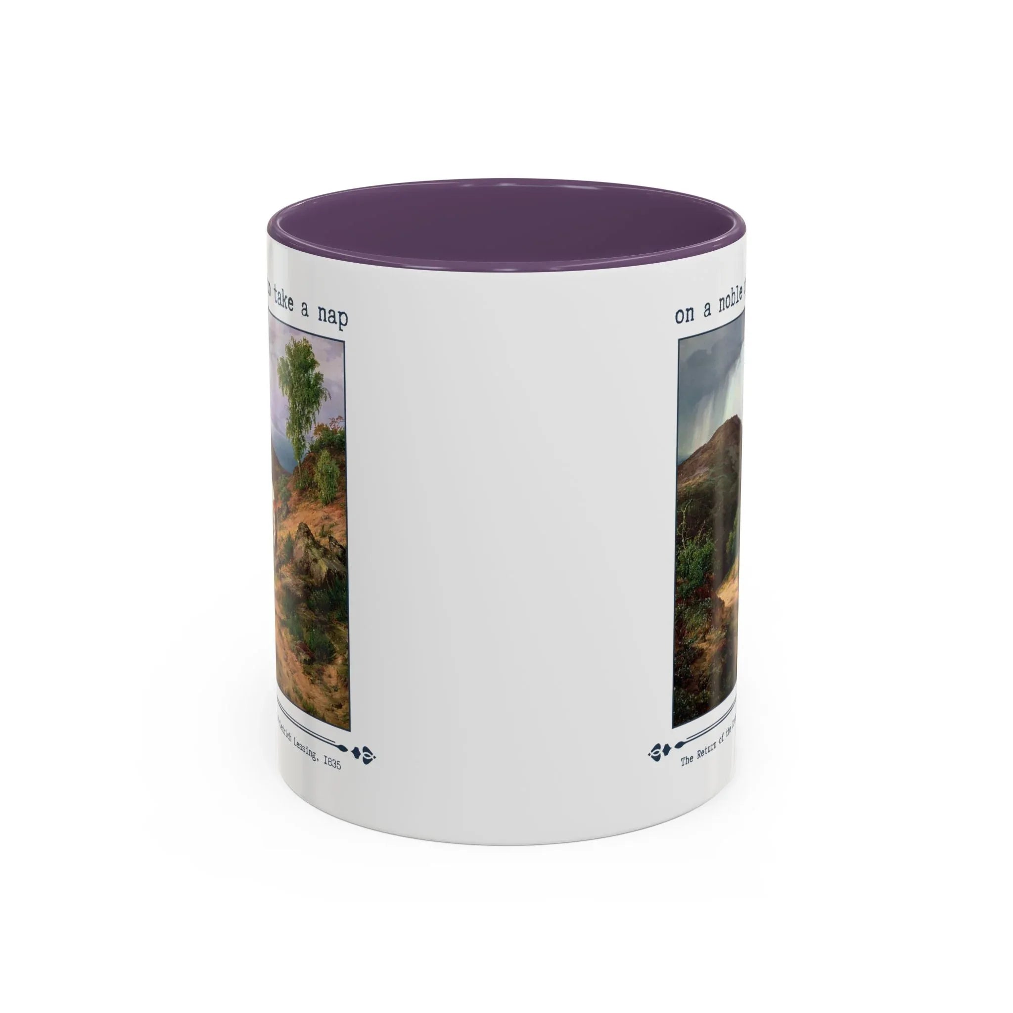 On a Noble Quest to Take a Nap 11 Oz Coffee Mug - BIG FRENCHIES