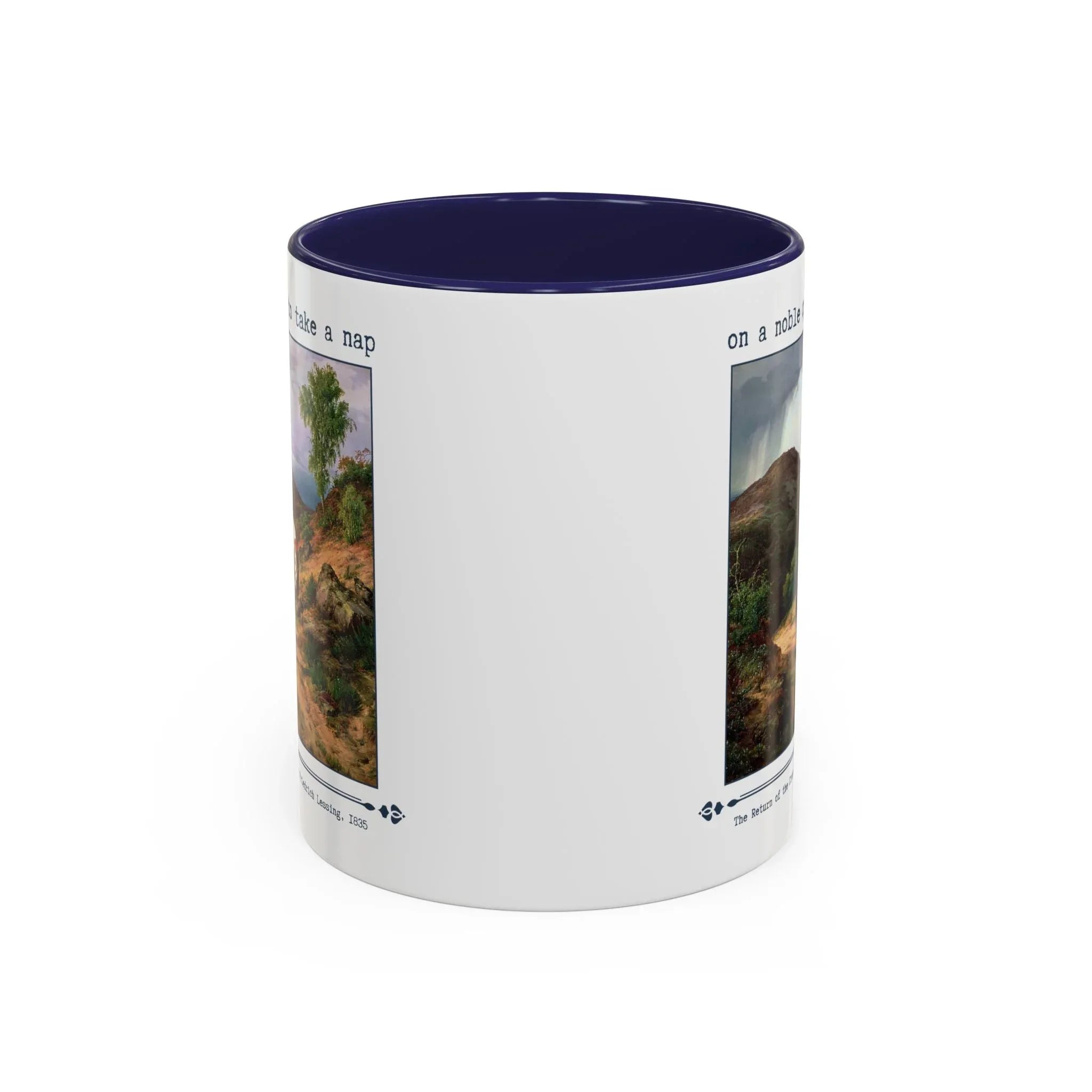 On a Noble Quest to Take a Nap 11 Oz Coffee Mug - BIG FRENCHIES