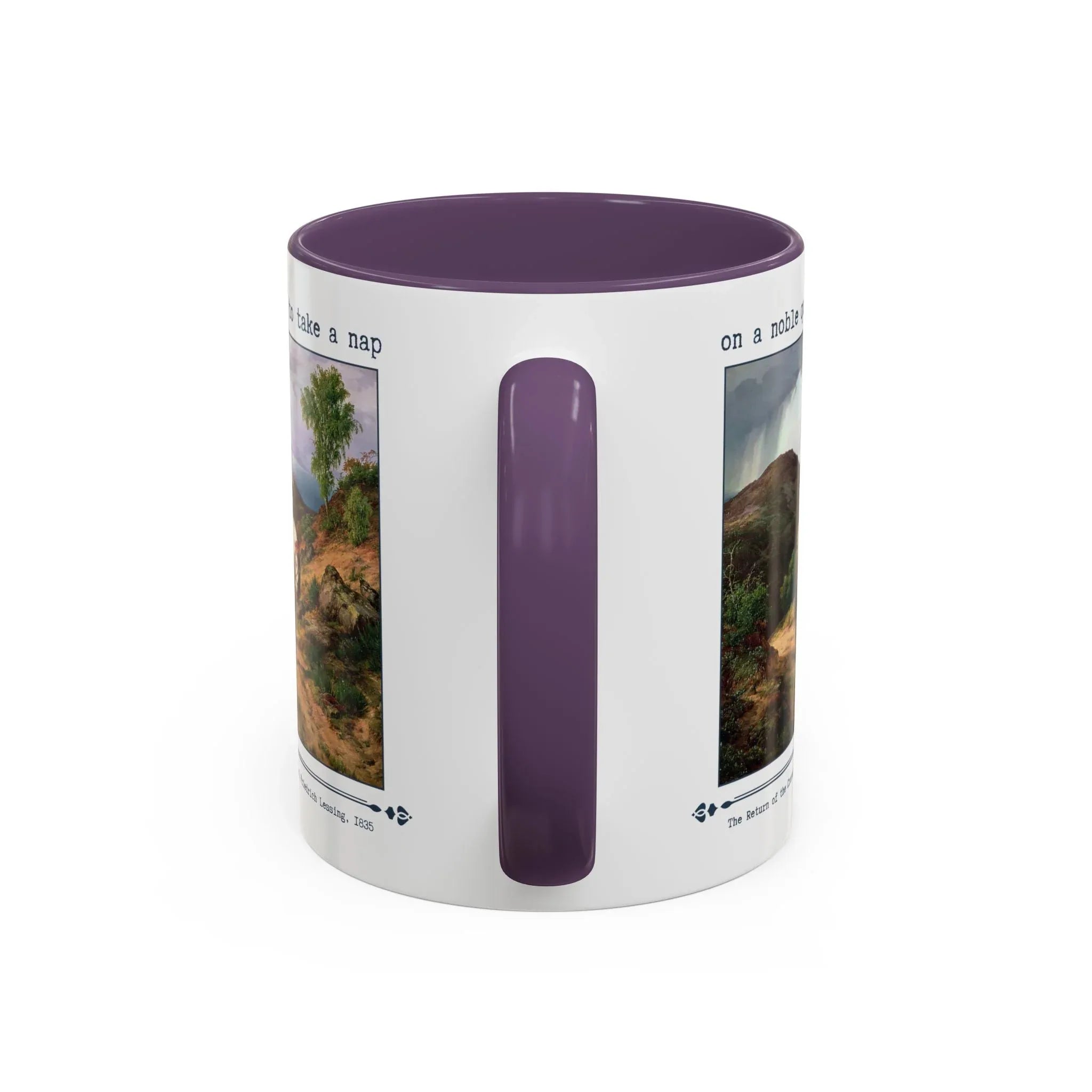 On a Noble Quest to Take a Nap 11 Oz Coffee Mug - BIG FRENCHIES