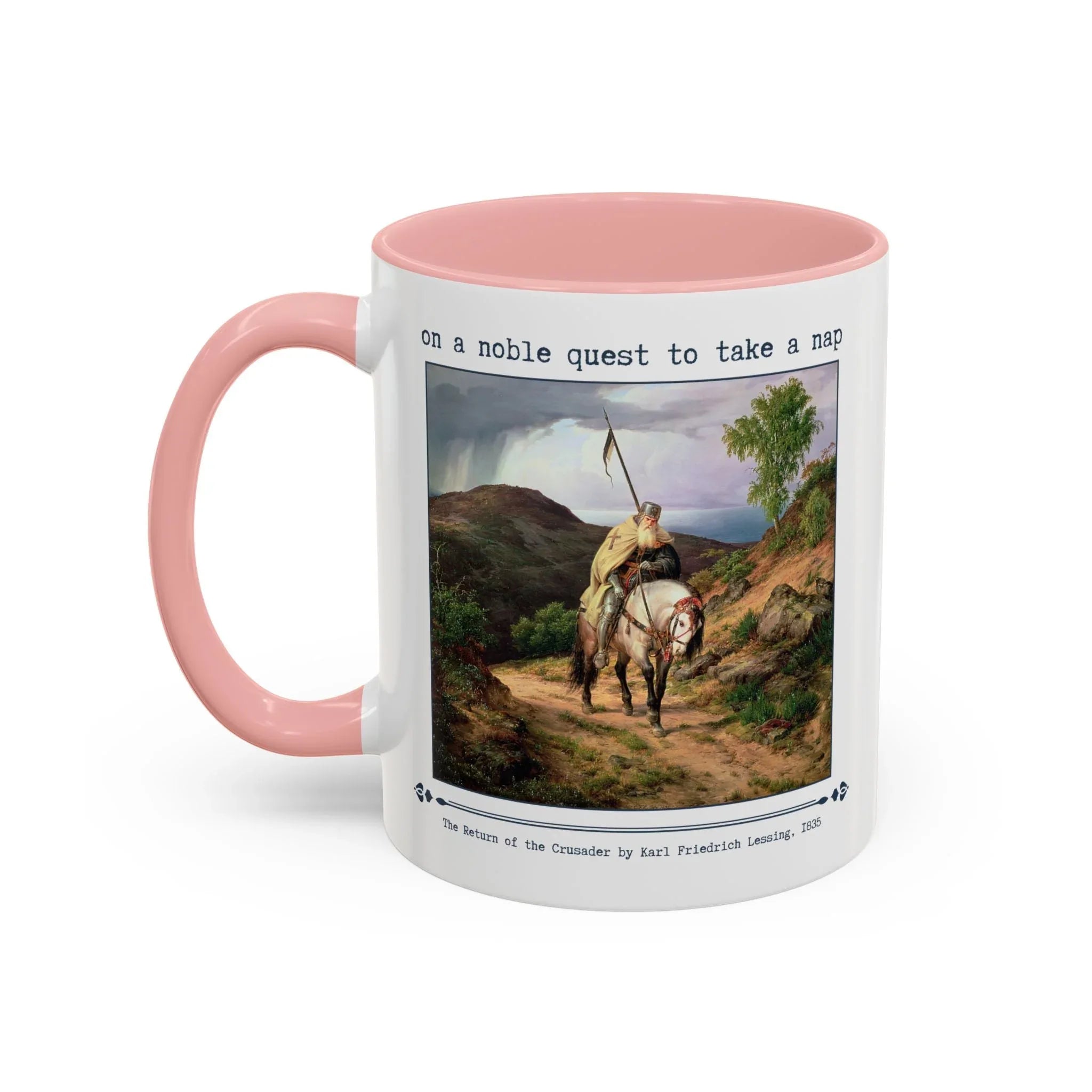 On a Noble Quest to Take a Nap 11 Oz Coffee Mug - BIG FRENCHIES