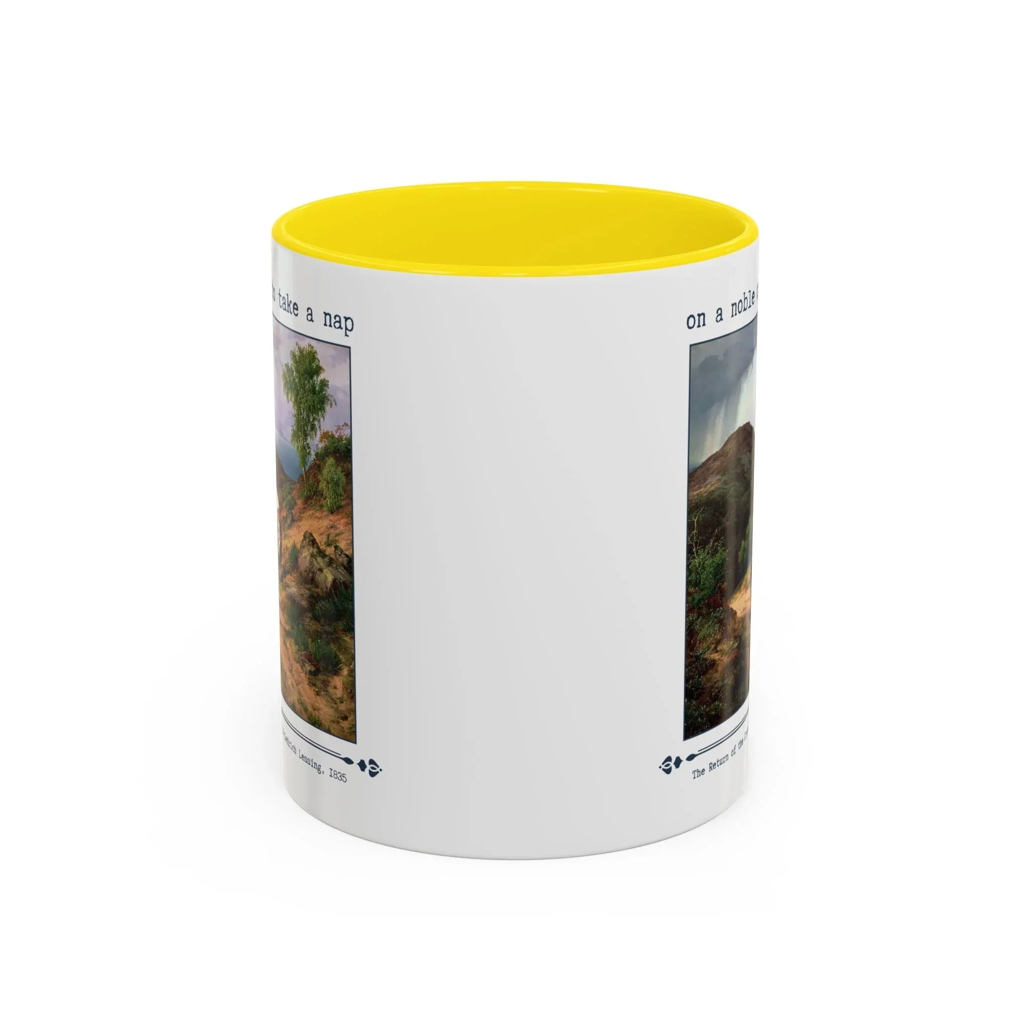 On a Noble Quest to Take a Nap 11 Oz Coffee Mug - BIG FRENCHIES