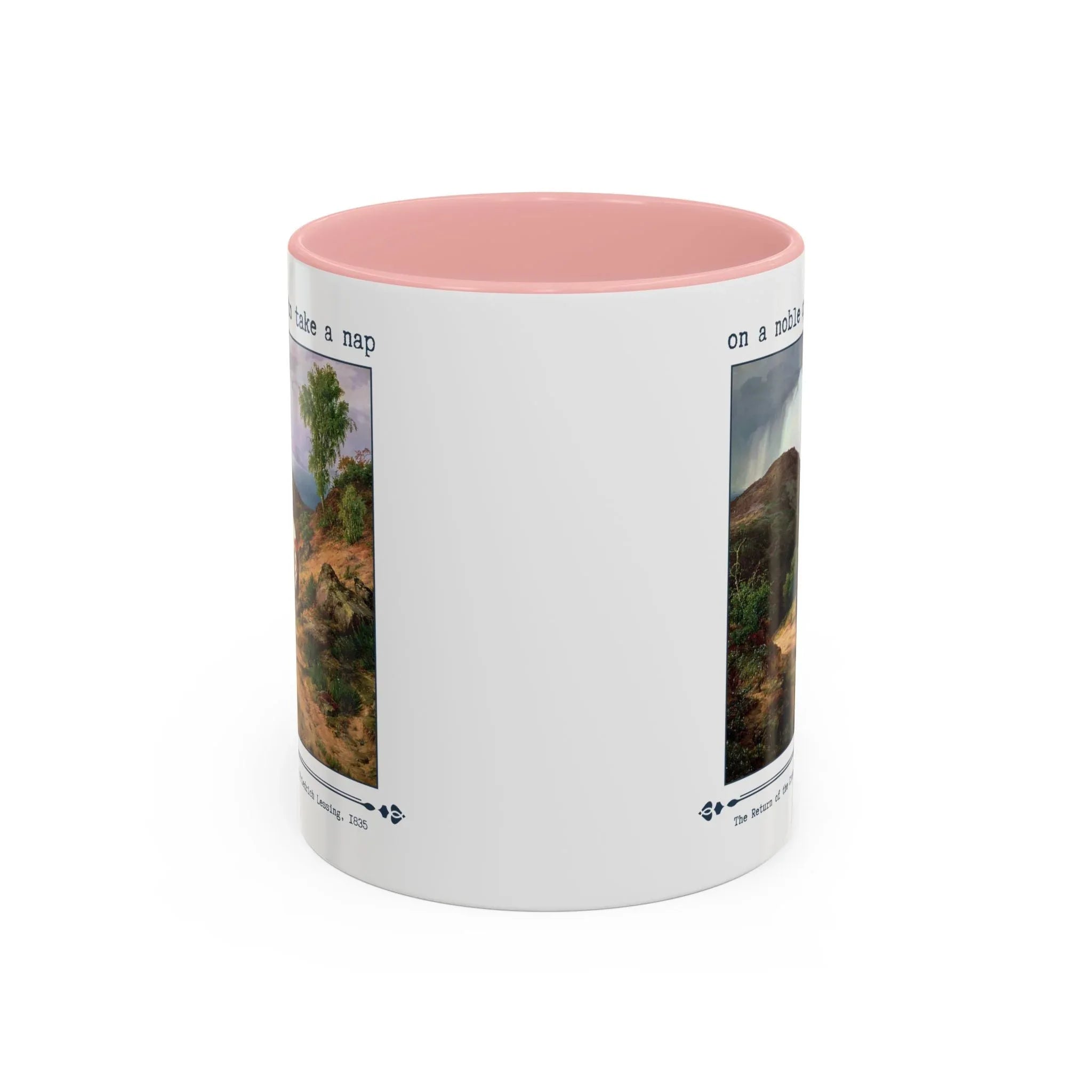 On a Noble Quest to Take a Nap 11 Oz Coffee Mug - BIG FRENCHIES
