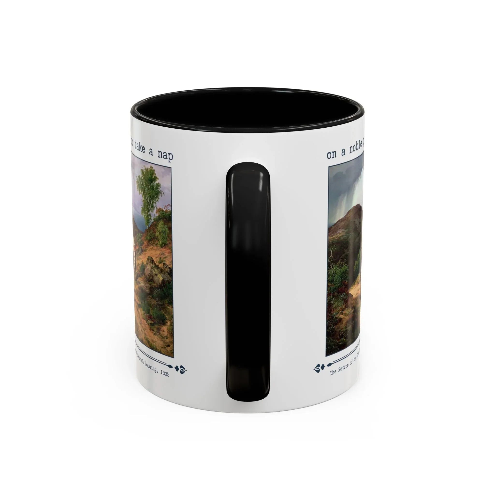 On a Noble Quest to Take a Nap 11 Oz Coffee Mug - BIG FRENCHIES