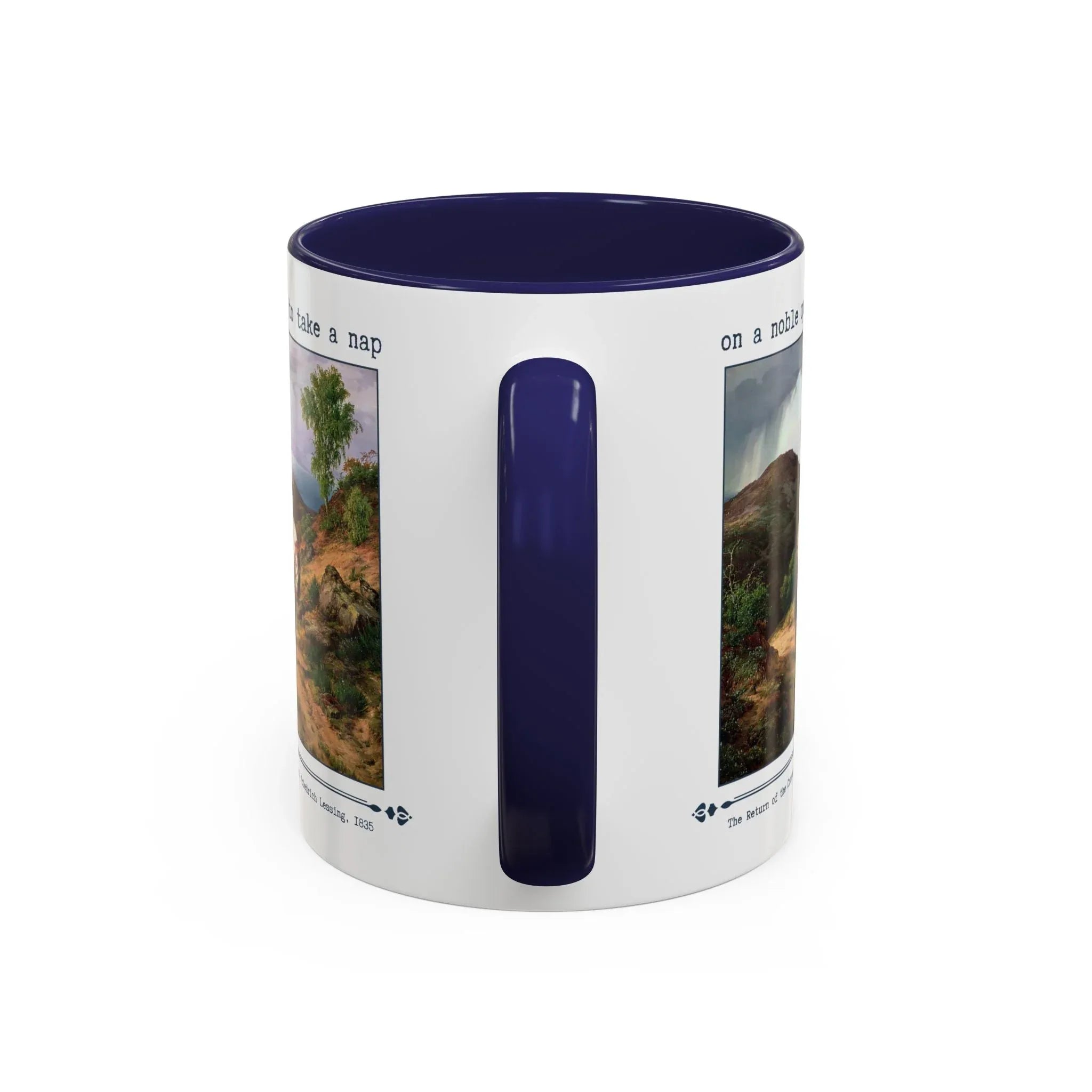 On a Noble Quest to Take a Nap 11 Oz Coffee Mug - BIG FRENCHIES