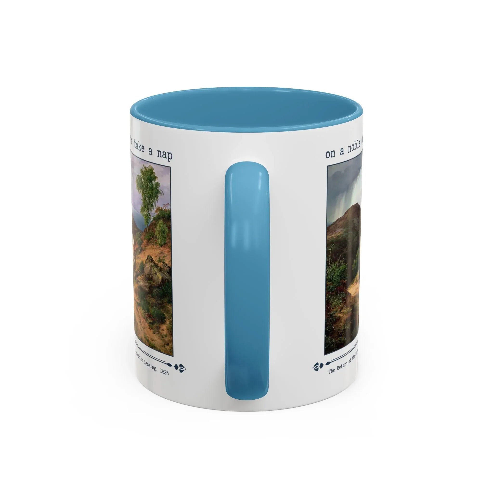 On a Noble Quest to Take a Nap 11 Oz Coffee Mug - BIG FRENCHIES