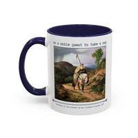 On a Noble Quest to Take a Nap 11 Oz Coffee Mug - BIG FRENCHIES