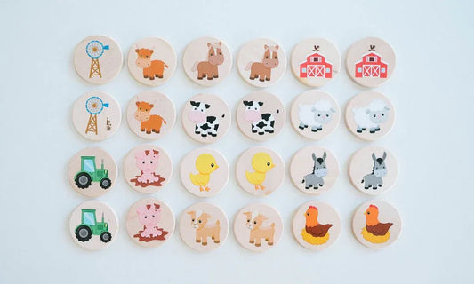 Farm Matching Tiles - BIG FRENCHIES