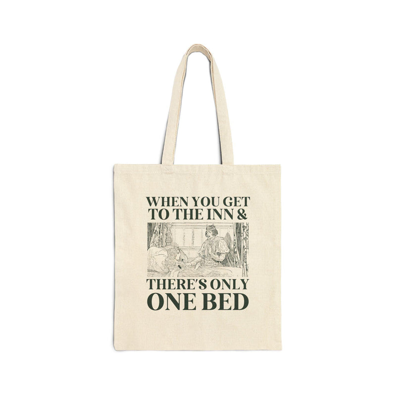 Only One Bed Tote Bag for Friend Who Loves Romantasy or Historical Fiction Novels - BIG FRENCHIES