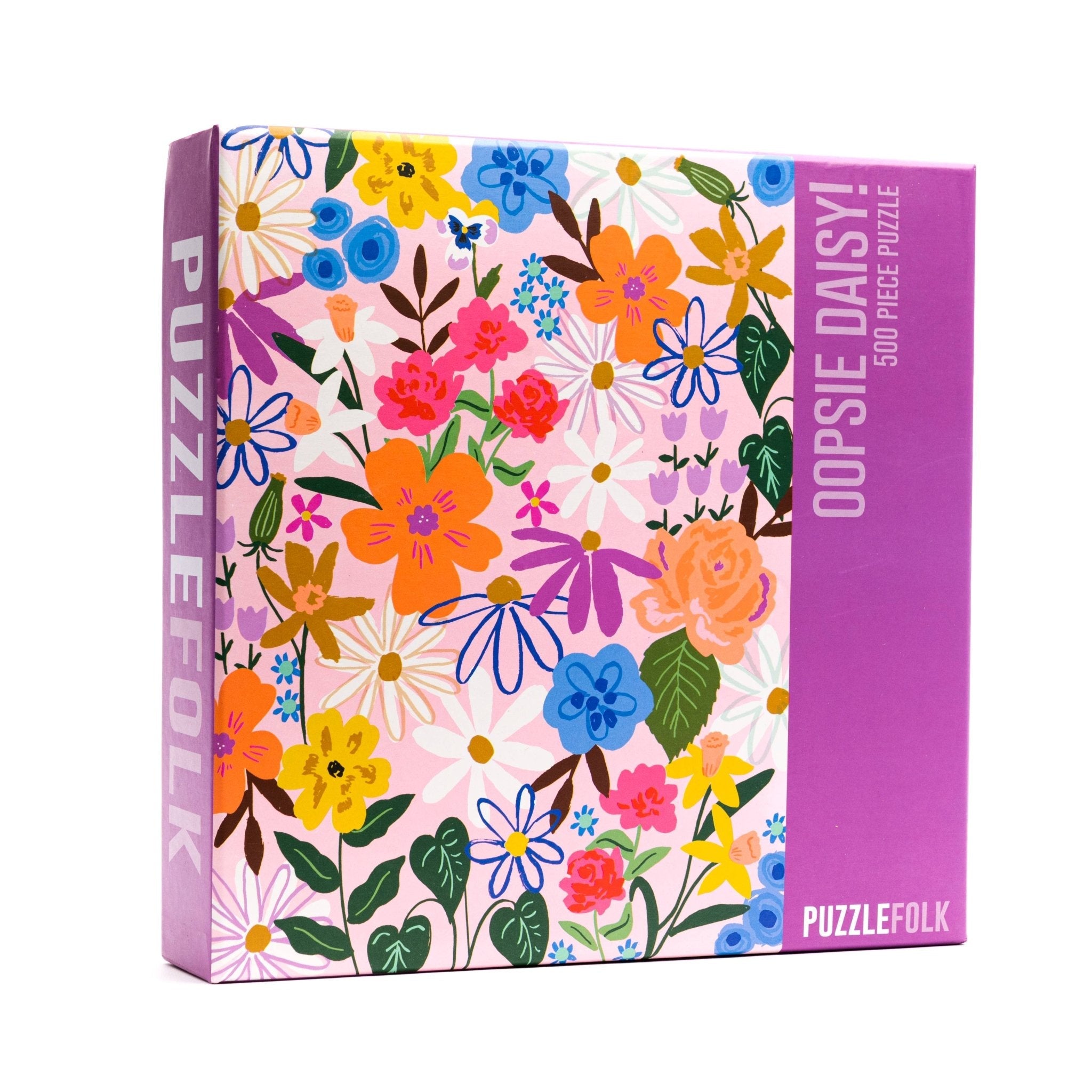 Oopsie Daisy! 500 Piece Floral Puzzle by Puzzlefolk