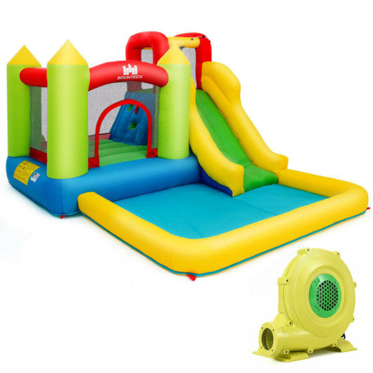 Outdoor Inflatable Bounce House with 480 W Blower - BIG FRENCHIES