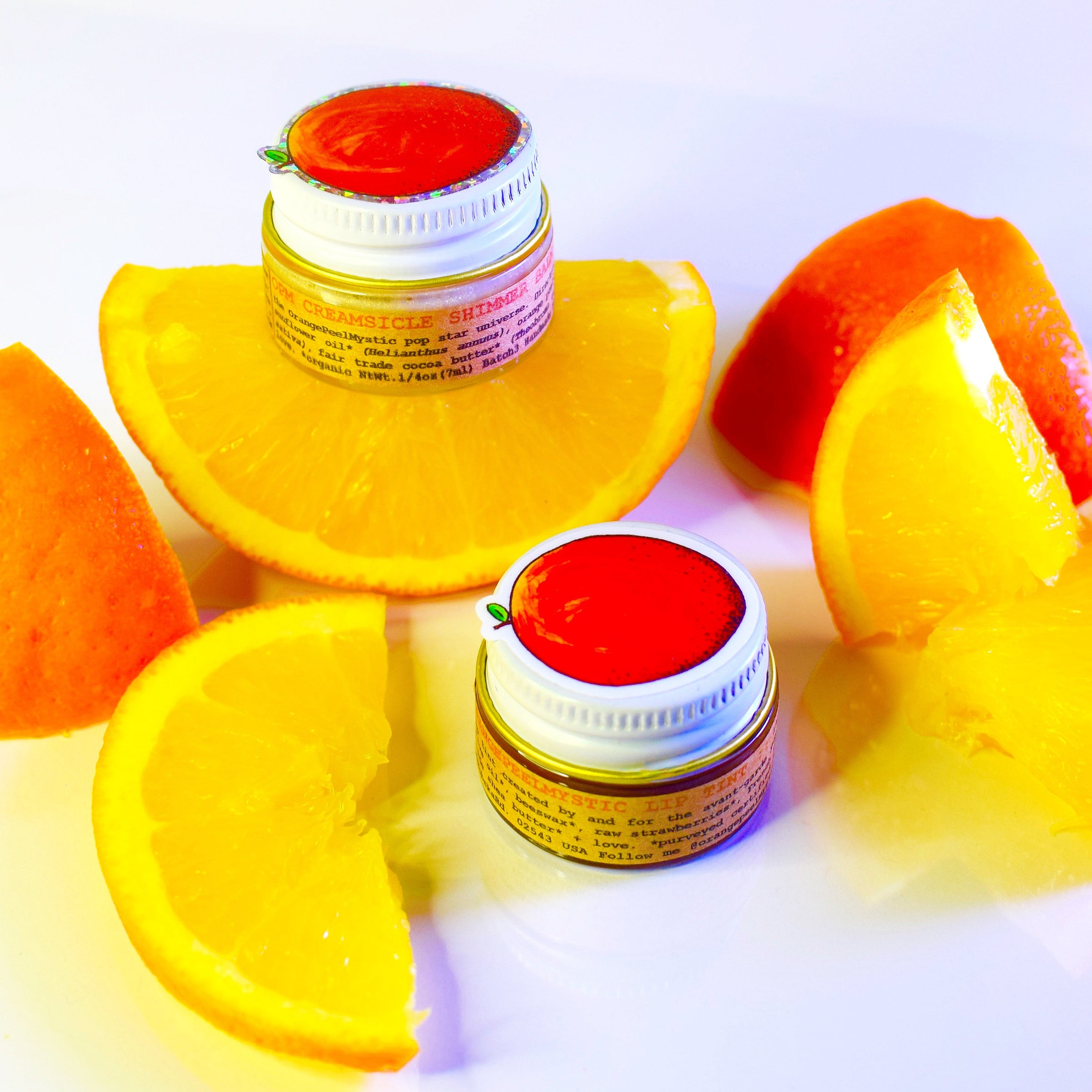 Orange Creamsicle Shimmer Balm - BIG FRENCHIES