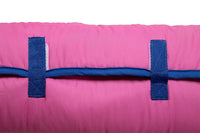 NoJo Cute Kitty Toddler Nap Mat - Includes Attached Pillow and Fleece Blanket - BIG FRENCHIES