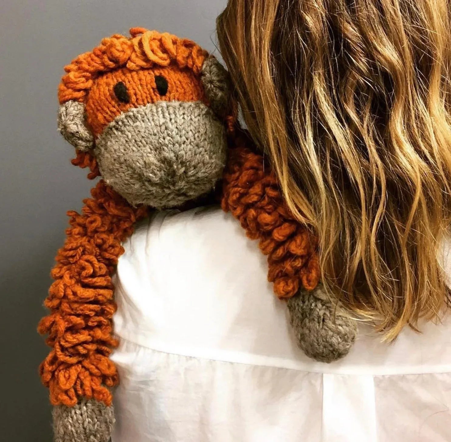 Wool Knit Buddy | Opal the Orangutan - BIG FRENCHIES