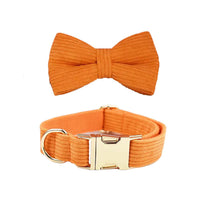 Personalized Orange Corduroy Classic Set