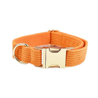 Personalized Orange Corduroy Classic Set