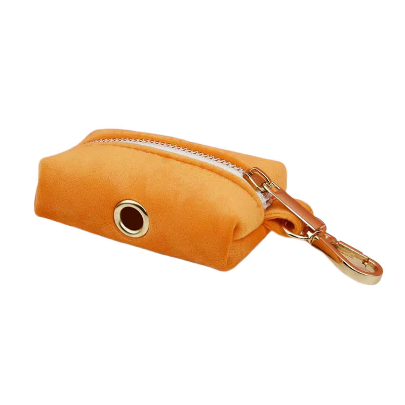 Personalized Orange Velvet Classic Set