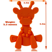 Little bamBAM Baby Teething Toy – Orange