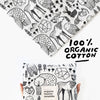 Organic Muslin Swaddle - Nordic