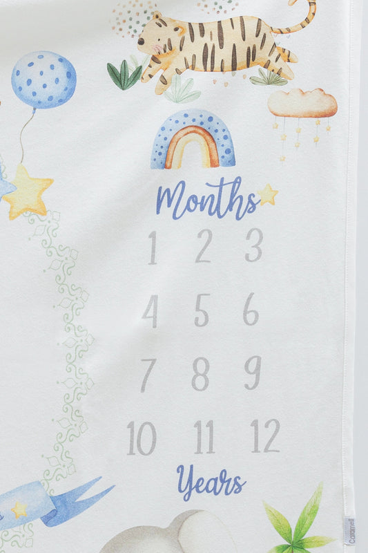 Safari Milestone Blanket - BIG FRENCHIES