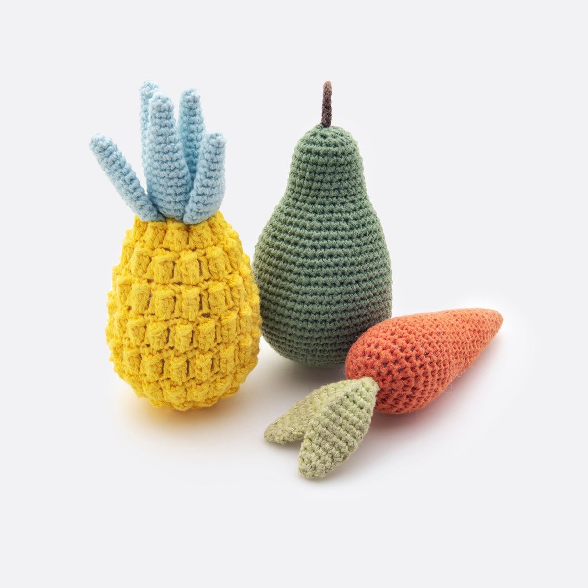Organic Veggie Toys Bundle-Pet Toys-BIG FRENCHIES-Nina Woof
