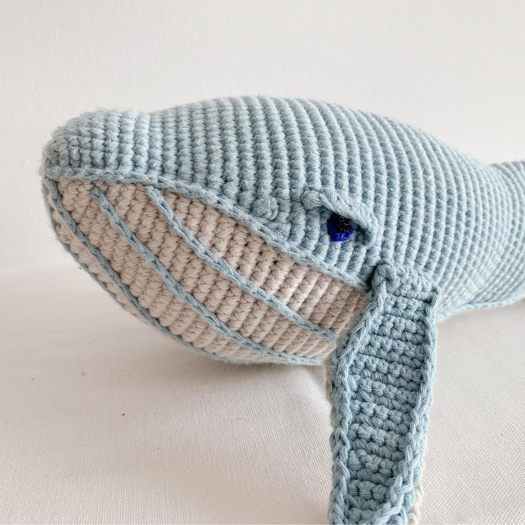 Orlando the Whale- misty blue - BIG FRENCHIES