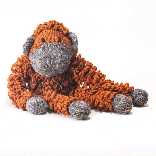 Wool Knit Buddy | Opal the Orangutan - BIG FRENCHIES