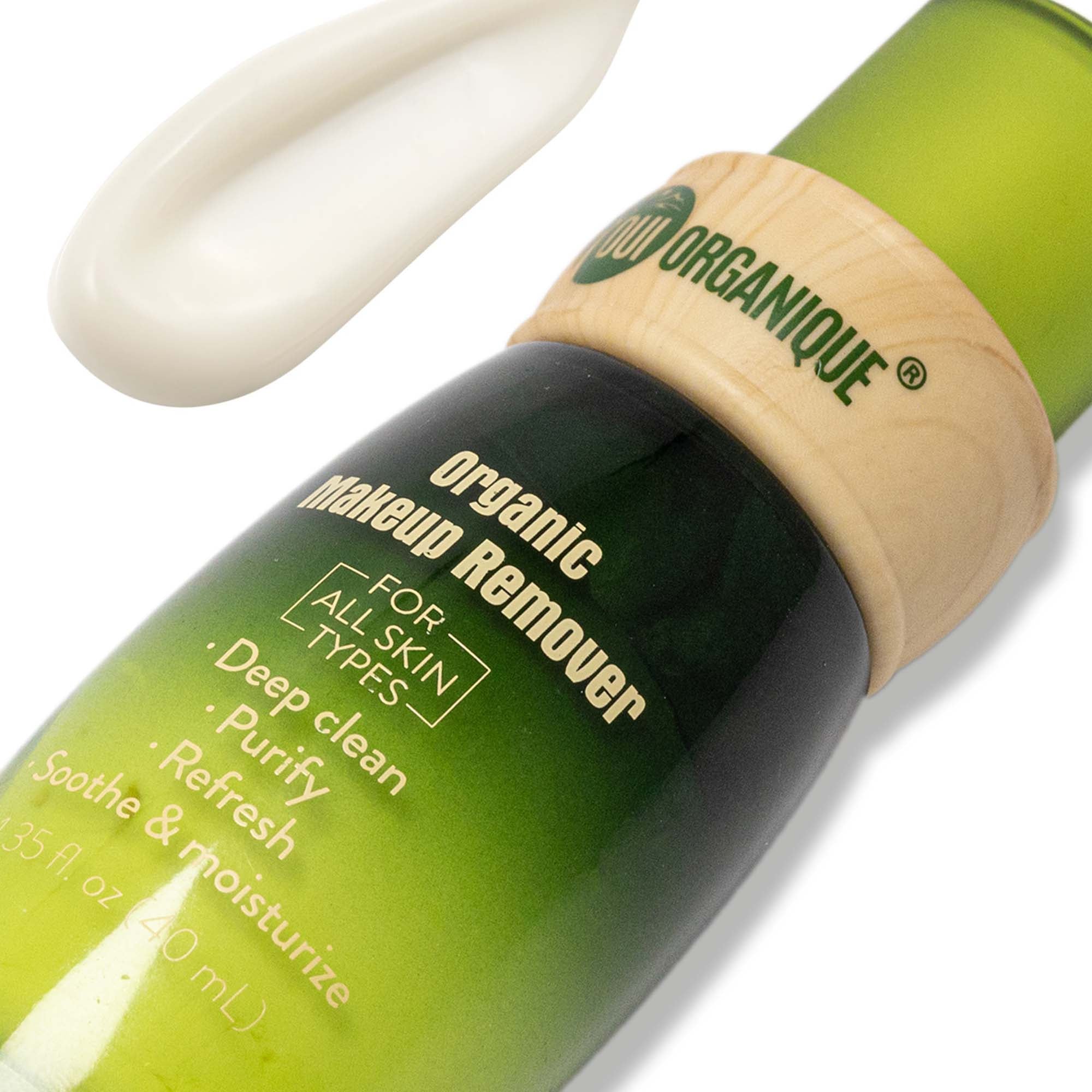 Certified Organic Double action makeup remover Detoxifies the skin Alcohol free - BIG FRENCHIES