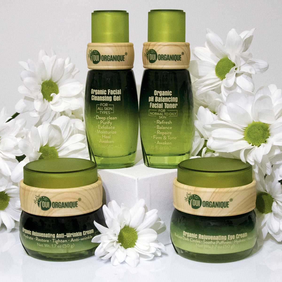 Certified Organic Anti-Aging Value-Pack Skincare Set - BIG FRENCHIES