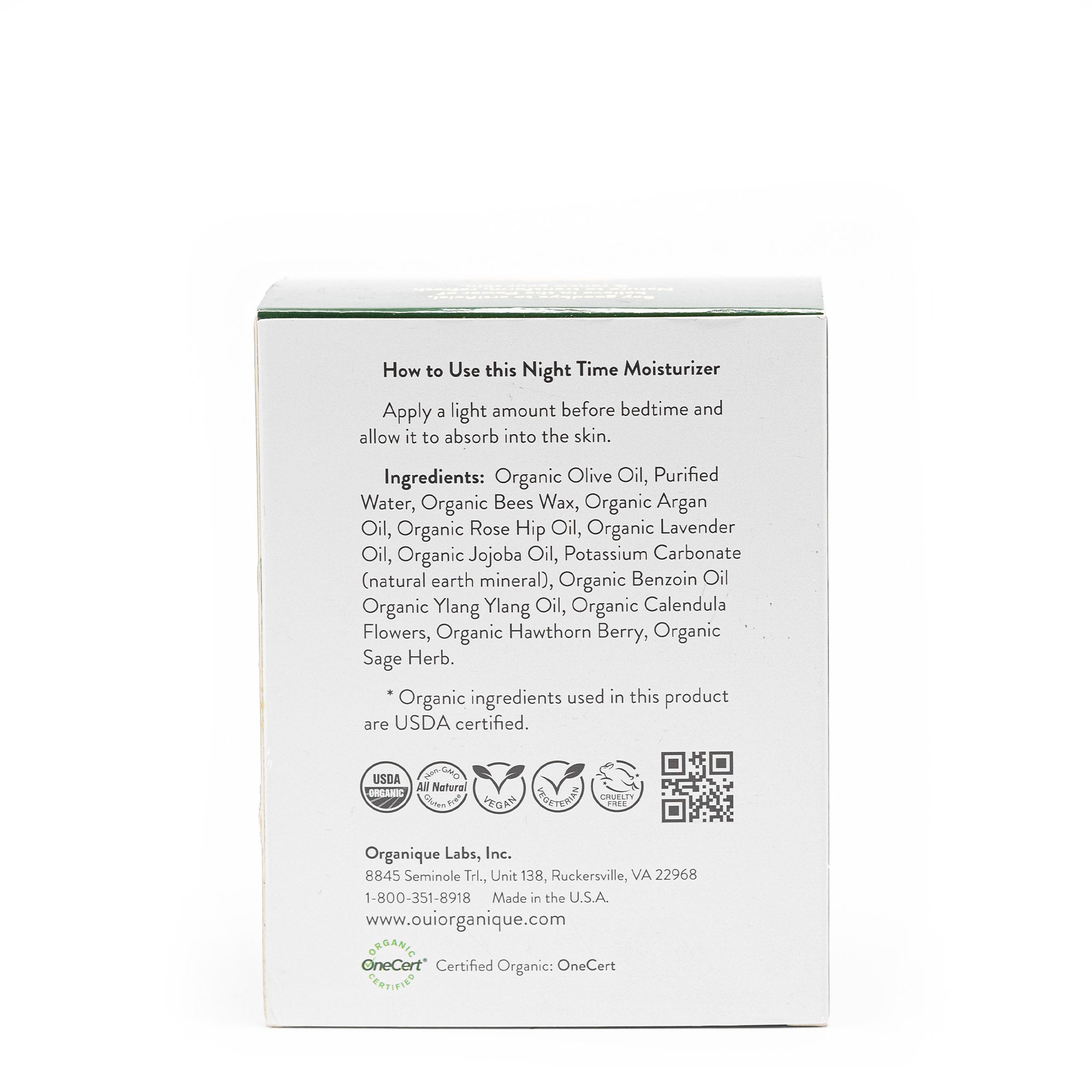Certified Organic Rejuvenating Night cream calendula Hydrate Anti-aging Repair |Calendula flower - BIG FRENCHIES