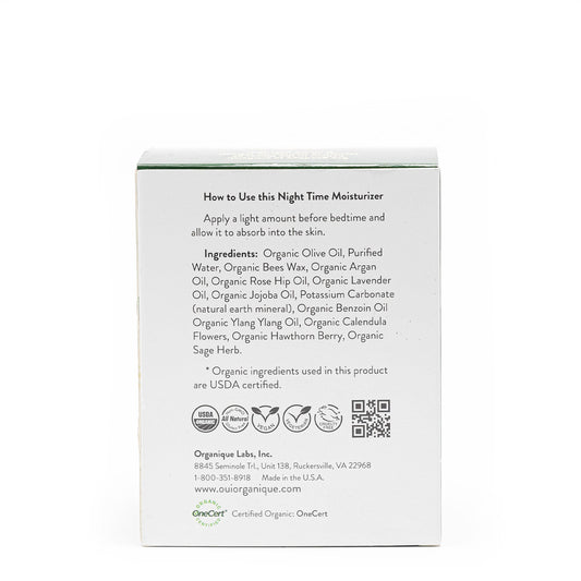 Certified Organic Rejuvenating Night cream calendula Hydrate Anti-aging Repair |Calendula flower - BIG FRENCHIES